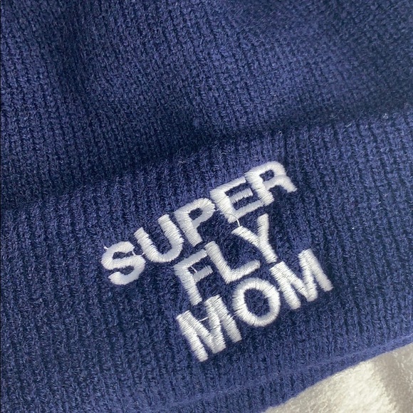 SuperFlyMom Pom Beanie - Picture 3 of 4